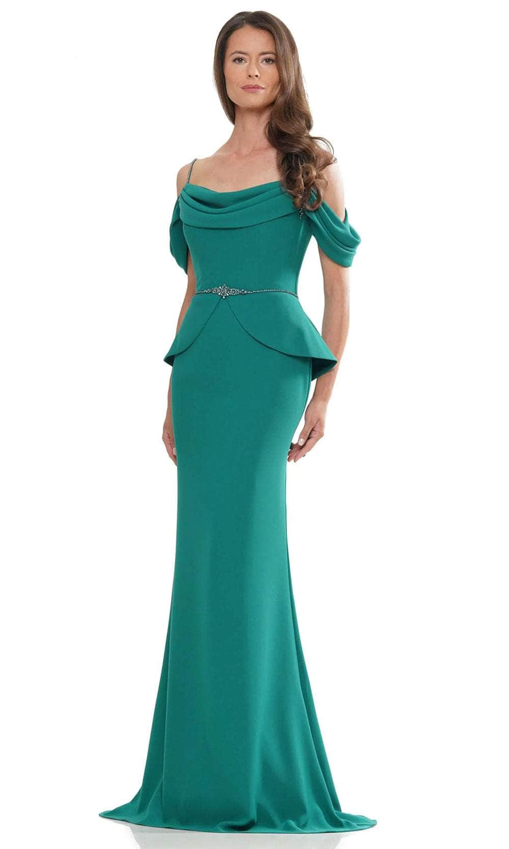 Marsoni by Colors MV1271 - Cold Shoulder Evening Dress - view 4