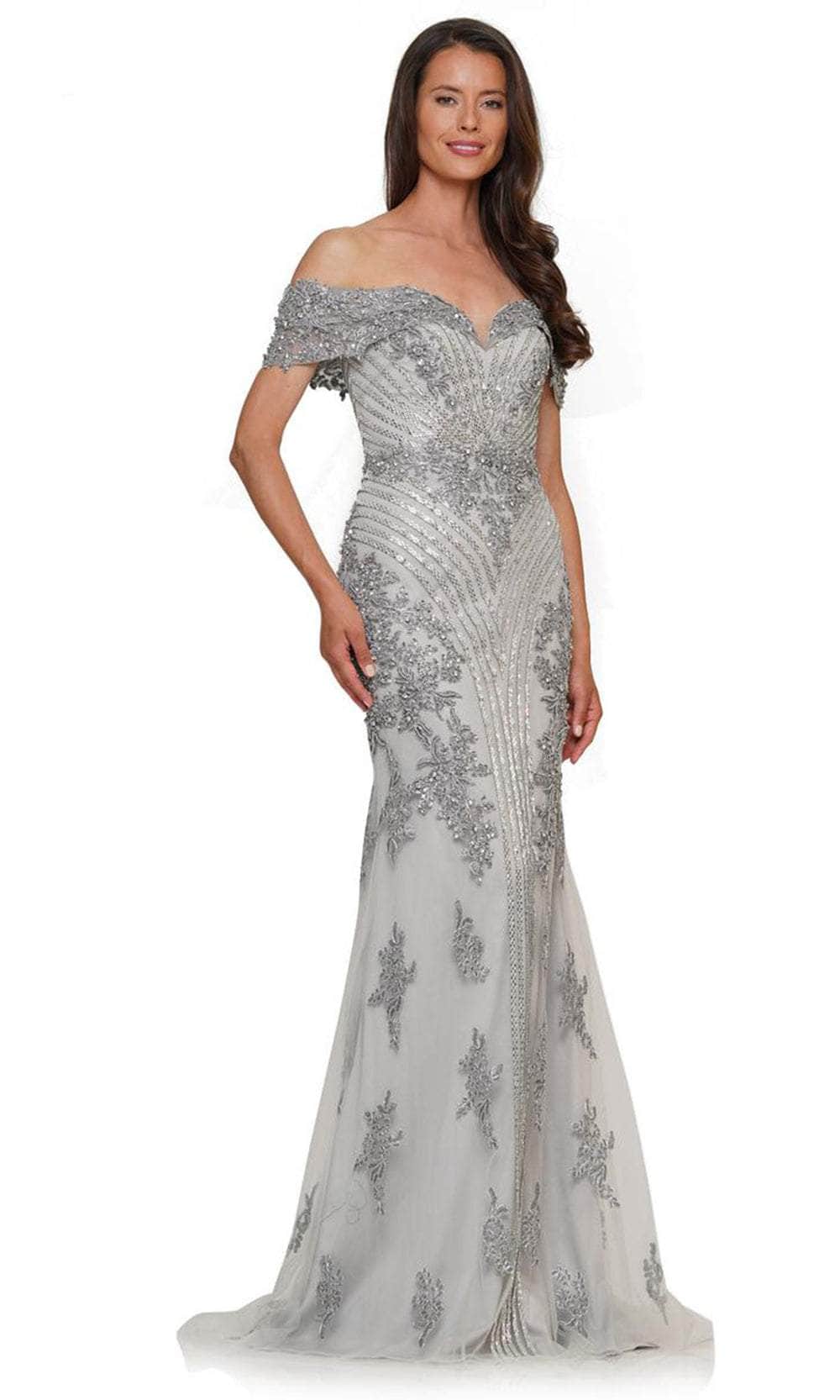 Marsoni by Colors MV1275-1 - Sweetheart Beaded Long Gown - view 5