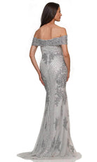 Marsoni by Colors MV1275 - Applique Mermaid Evening Dress - view 8
