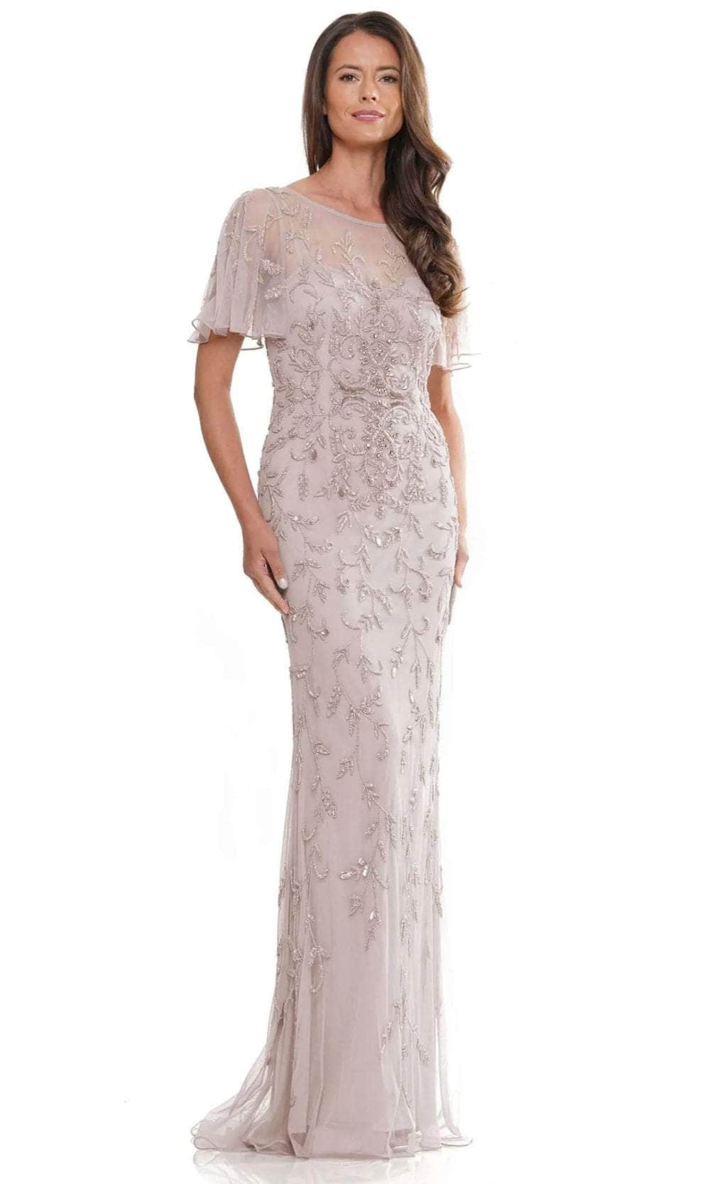 Marsoni by Colors MV1281 - Flutter Sleeve Evening Dress - view 4