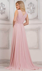 Marsoni By Colors MV1292 - Ruched A-Line Evening Gown
