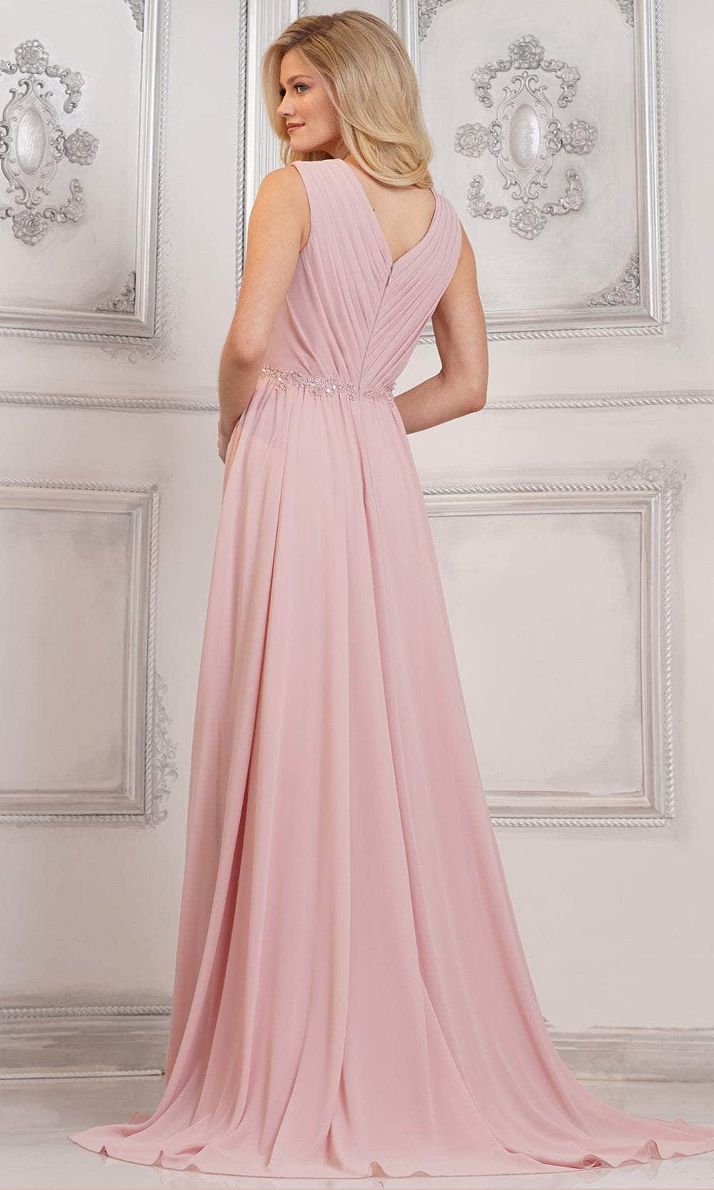 Marsoni by Colors MV1292 - Ruched A-Line Evening Dress - detail view
