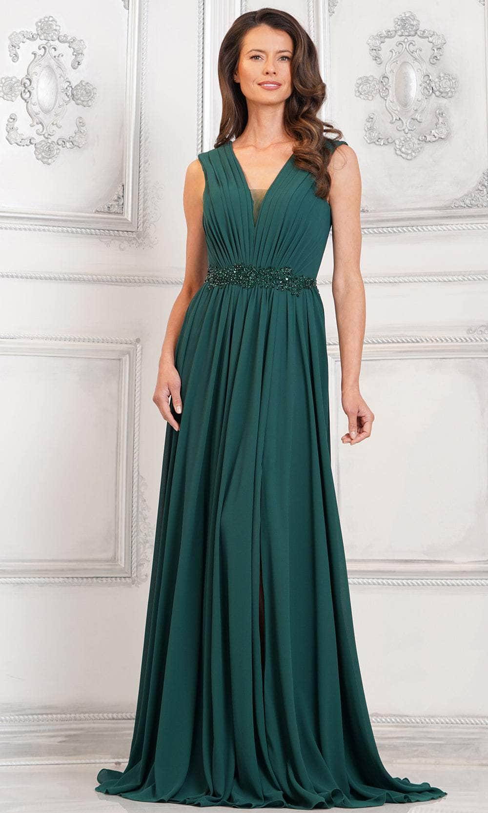 Marsoni by Colors MV1292 - Ruched A-Line Evening Dress - view 4