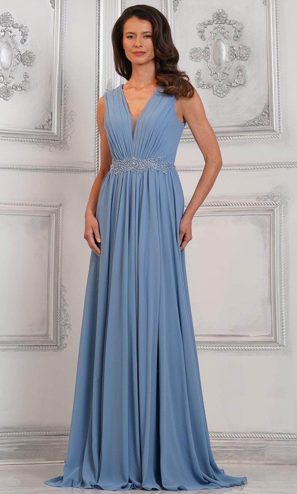 Marsoni by Colors MV1292 - Ruched A-Line Evening Dress - view 5