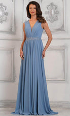 Marsoni by Colors MV1292 - Ruched A-Line Evening Dress - view 5