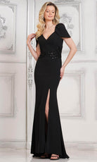 Marsoni by Colors MV1297 - Tulip Sleeve Evening Dress
