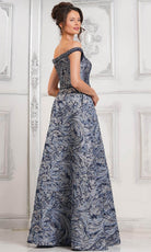 Marsoni by Colors MV1299 - Off-Shoulder Beaded Long Gown