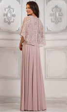 Marsoni by Colors MV1302 - Embellished Cape Evening Dress