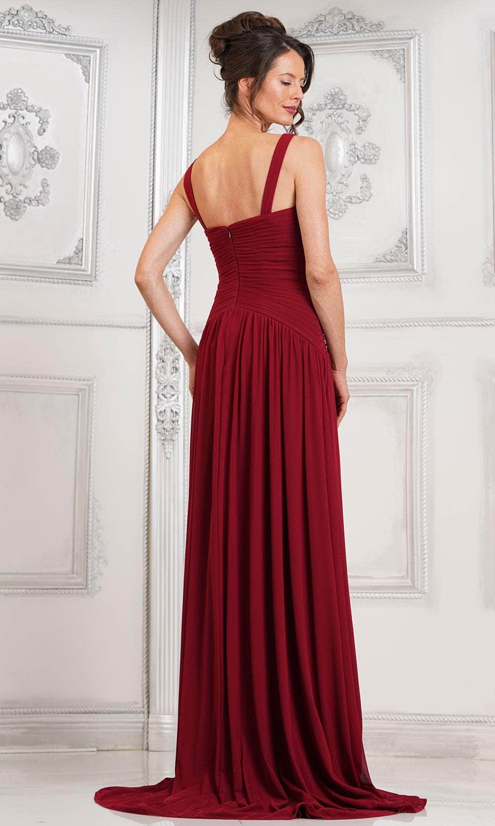 Marsoni by Colors MV1316 - Ruched Sweetheart Evening Dress - detail view