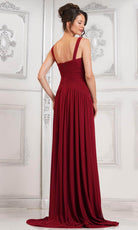 Marsoni by Colors MV1316 - Ruched Sweetheart Evening Dress - detail view