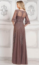 Marsoni by Colors MV1323 - Beaded A-Line Evening Dress - detail view