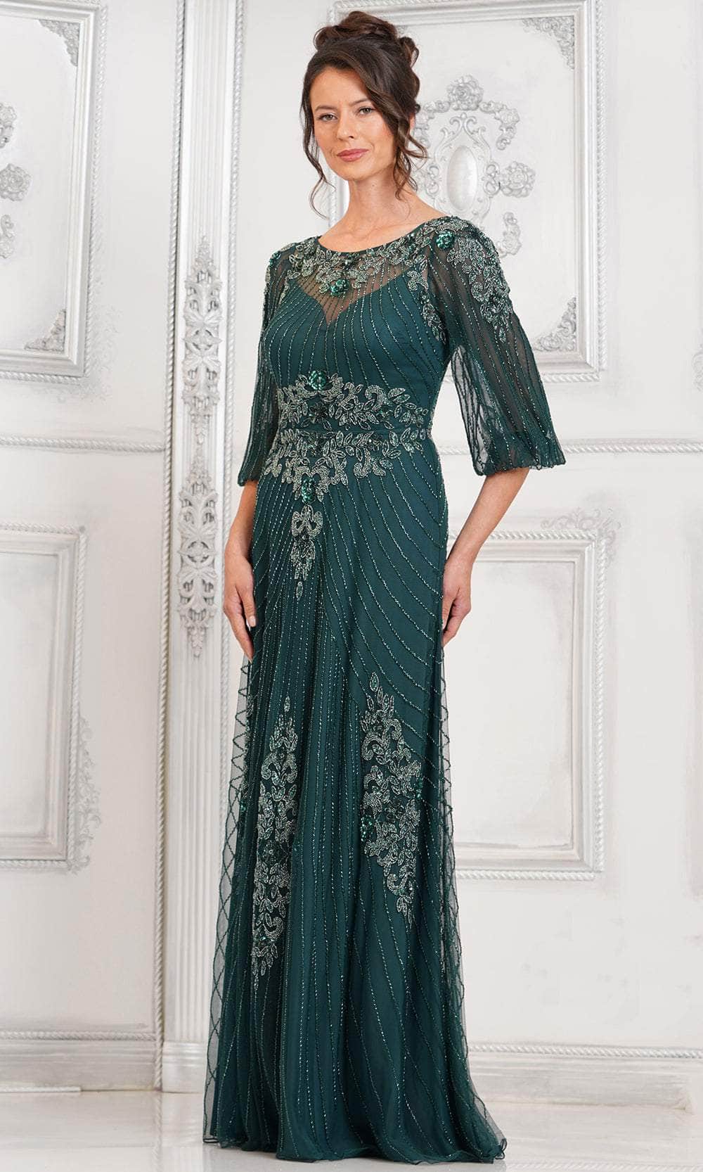Marsoni by Colors MV1323 - Beaded A-Line Evening Dress - view 5