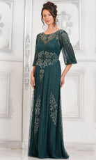 Marsoni by Colors MV1323 - Beaded A-Line Evening Dress - view 5