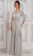 Marsoni by Colors MV1323 - Beaded A-Line Evening Dress - view 4