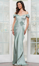 Marsoni by Colors MV1351 - Sweetheart Neckline Evening Gown - back view