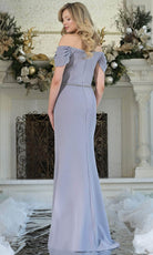 Marsoni by Colors MV1352 - Beaded Waist Long Formal Dress - back view