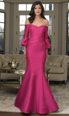 Marsoni by Colors MV1355 - Mermaid Skirt Off Shoulder Gown