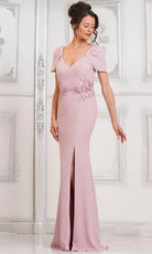 Marsoni MV1297 - Tulip Sleeve Evening Gown Clearance Sale - designer mother of the bride dress at Silhouette Dresses