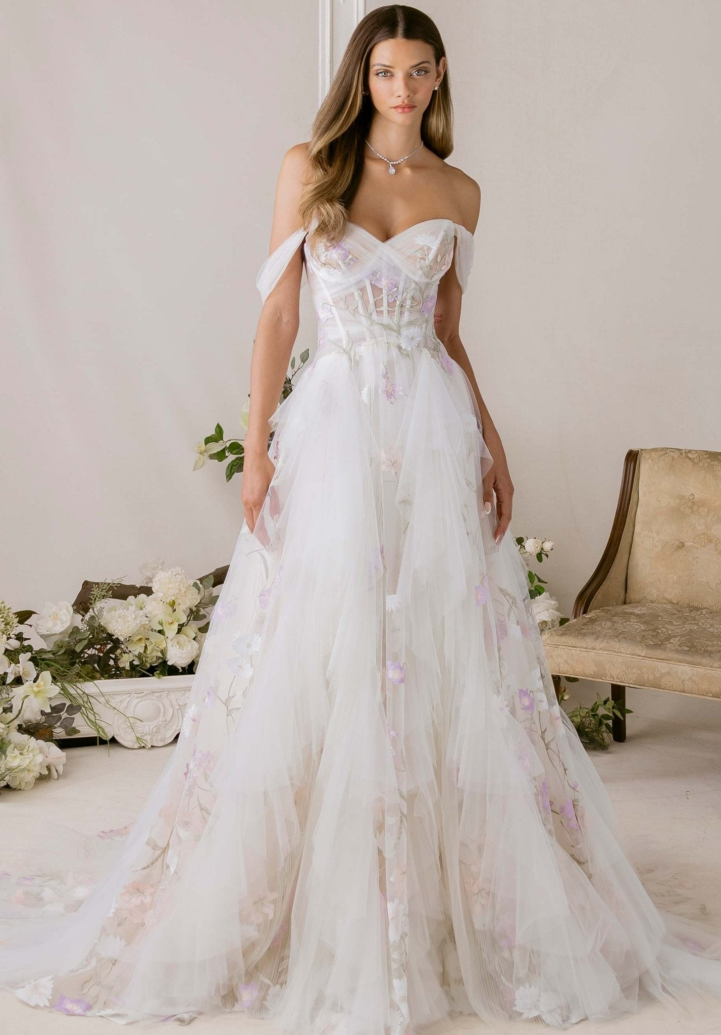 Melodie Wedding Dress - Silhouette Dresses