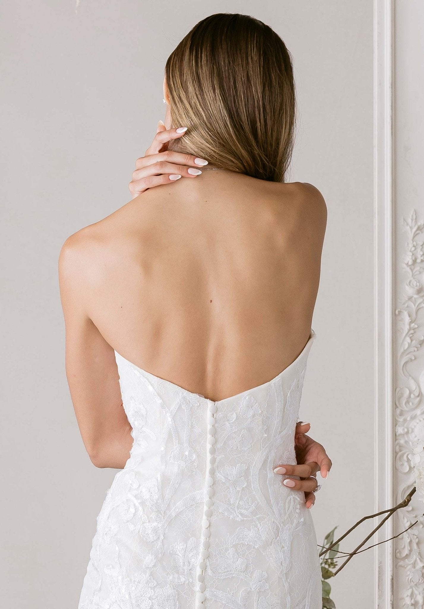 Menagés Wedding Dress - Silhouette Dresses