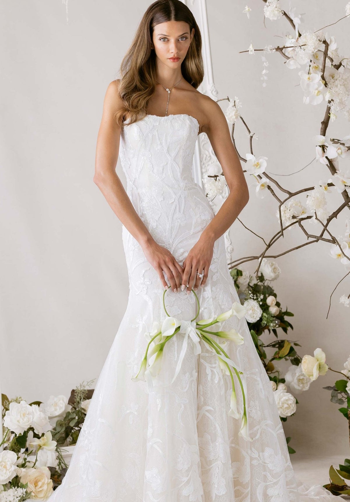 Menagés Wedding Dress - Silhouette Dresses