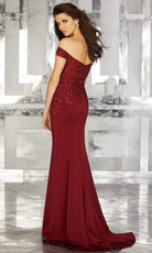 MGNY By Mori Lee - 71616 Embroidered Off-Shoulder Trumpet Dress