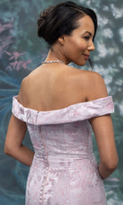 MGNY By Mori Lee 2070005 - Off Shoulder Brocade Mermaid Gown with Slit
