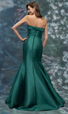 MGNY By Mori Lee 2070012 - Tiered Mermaid Skirt Mikado Formal Gown