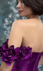 MGNY By Mori Lee 2070019 - 3D Floral Sleeve Mermaid Formal Gown