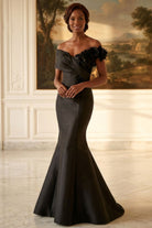 MGNY By Mori Lee 2070036 - 3D Floral Mikado Mermaid Evening Gown