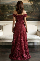 MGNY By Mori Lee 2070062 - Floral Embroidered A-Line Evening Gown