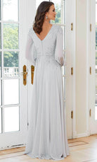MGNY By Mori Lee 72717 - Bishop Sleeved Formal Dress