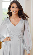 MGNY By Mori Lee 72717 - Bishop Sleeved Formal Dress