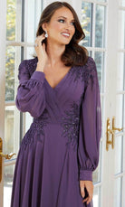 MGNY By Mori Lee 72717 - Bishop Sleeved Formal Dress