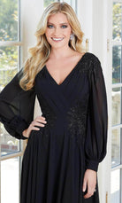 MGNY By Mori Lee 72717 - Bishop Sleeved Formal Dress