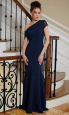 MGNY By Mori Lee 72832 - One Shoulder Trumpet Evening Gown