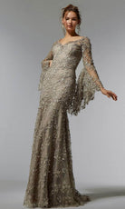 MGNY By Mori Lee 72930 - Allover Lace Evening Dress