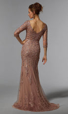 MGNY By Mori Lee 72940 - Frosted Lace Evening Dress