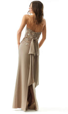 MGNY by Mori Lee 73005 - Strapless Beaded Evening Dress
