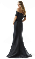 MGNY by Mori Lee 73030 - Bow Detailed Evening Gown