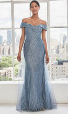 MGNY By Mori Lee 73110 - Sequin Sheath Evening Dress