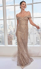 MGNY By Mori Lee 73110 - Sequin Sheath Evening Dress