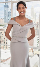 MGNY By Mori Lee 73112 - Cold Shoulder Dress