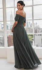 MGNY By Mori Lee 73113 - Beaded Trim Evening Dress