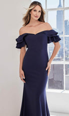MGNY By Mori Lee 73123 - Tiered Ruffle Evening Dress