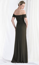 MGNY By Mori Lee 73165 - Off Shoulder Chiffon Ruffle Gown