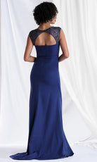 MGNY By Mori Lee 73179 - Embellished Cap Sleeve Sheath Gown