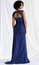 MGNY By Mori Lee 73179 - Embellished Cap Sleeve Sheath Gown