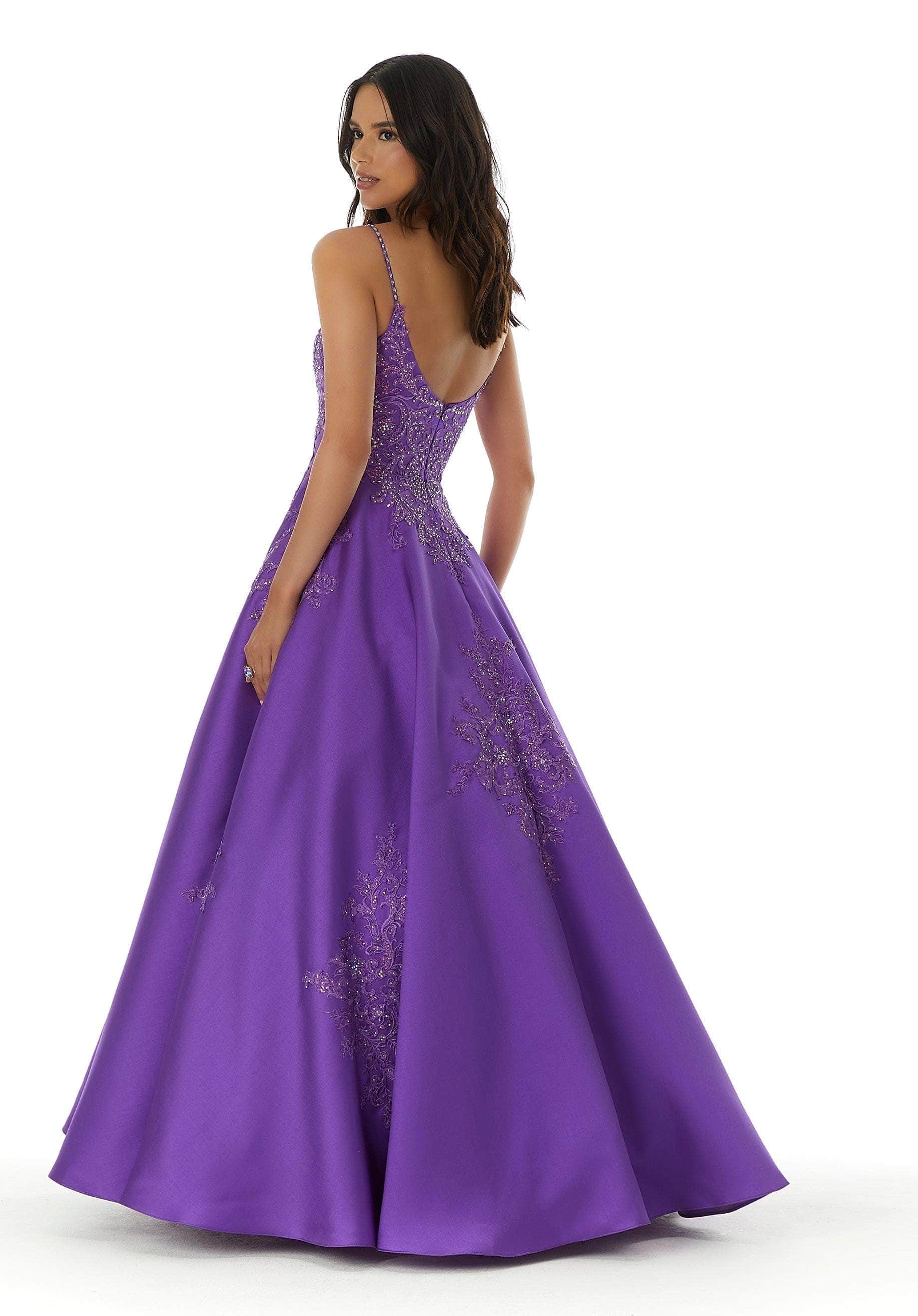 Mori Lee 47056 - Sleeveless Scoop Neck Prom Dress - view 10