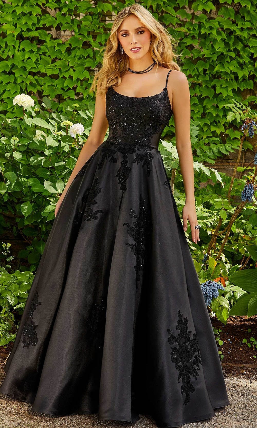 Mori Lee 47056 - Sleeveless Scoop Neck Prom Dress - view 4
